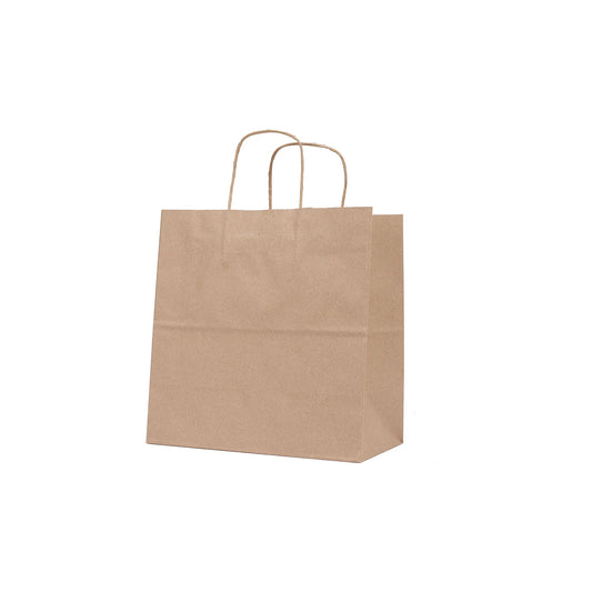 250 Pieces Kraft Brown Paper Bag Twisted Handle