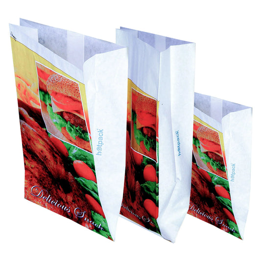 500 Pieces PE Coated Chicken Paper Bag