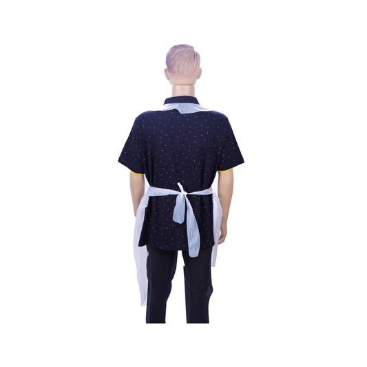 1000 Pieces 28 Inch (Width) X 46 Inch (Length) Plastic Aprons White Color